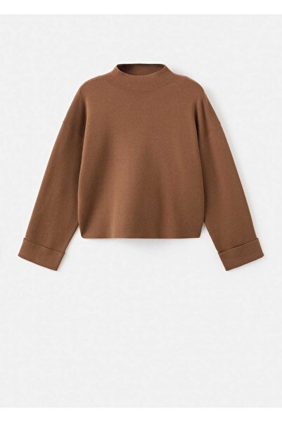 MANGO Woman Perkins yaka kazak