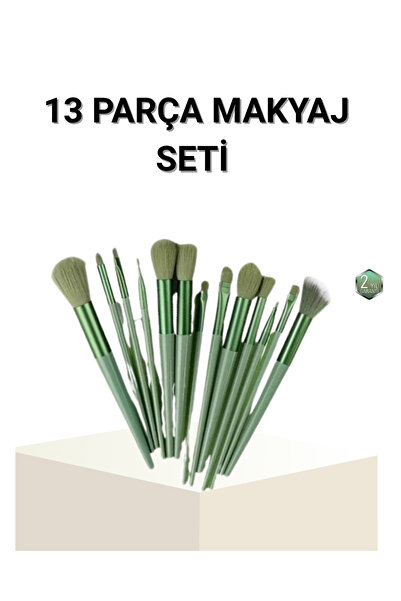 Clevora Набір з 13 професійних пензлів для макіяжу – м'яке синтетичне волосся...