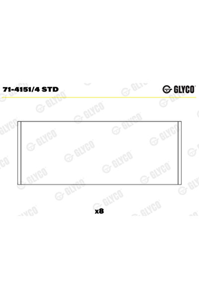 GLYCO Cuzineti Biela Ford Escrt 5/Escrt 6/Escrt Classic