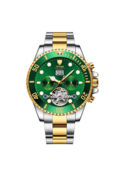 Tevise ceas mecanic automat, ceas bărbătesc, clasic, elegant