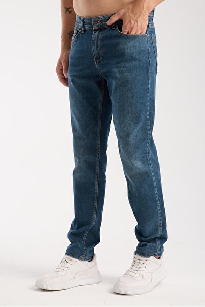 Store Stretch Skinny Men's Jeans - Flexible Lycra Slim Fit Jeans - Comfortable Cotton Fabric