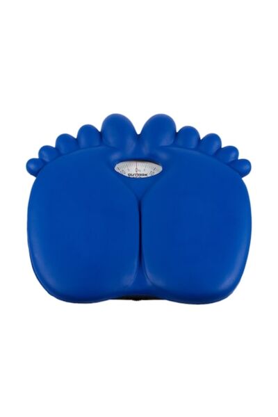 Outlook Design Cântar Big Foot, cântar albastru, maxim 120 kg permis.