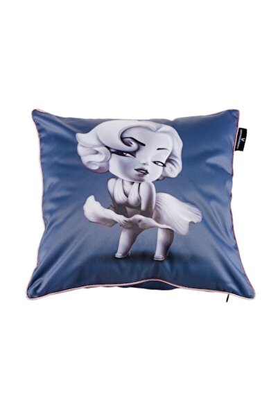 Complicat Rau Pernă decorativă pentru copii, Marlyn Monroe, poliester, cu imprimeu prin sublimare directă, 43x43