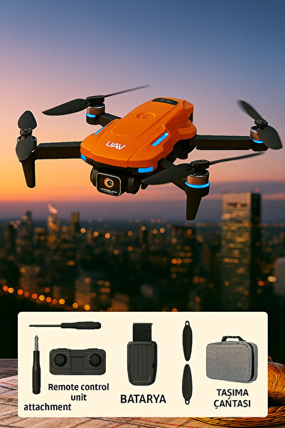 Munico FPV Drone – 4K HD Kamera, 25fps Video, 3.7V 2100mAh Akıllı Pil | 200m Kontrol Mesafesi