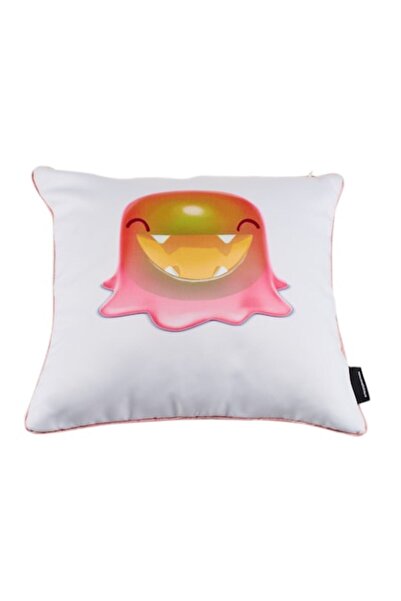 Complicat Rau Pernă decorativă pentru copii, Jelly Thing, poliester, cu imprimeu prin sublimare directă, 43x43