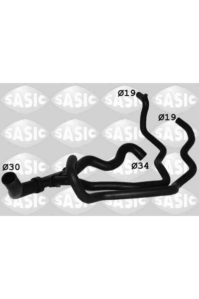 SASIC Lower Left Radiator Hose Renault Clio 4