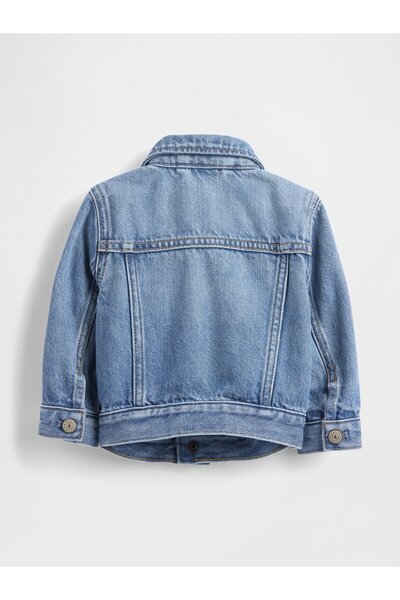 GAP Bebek Mavi UltraSoft Icon Denim Ceket