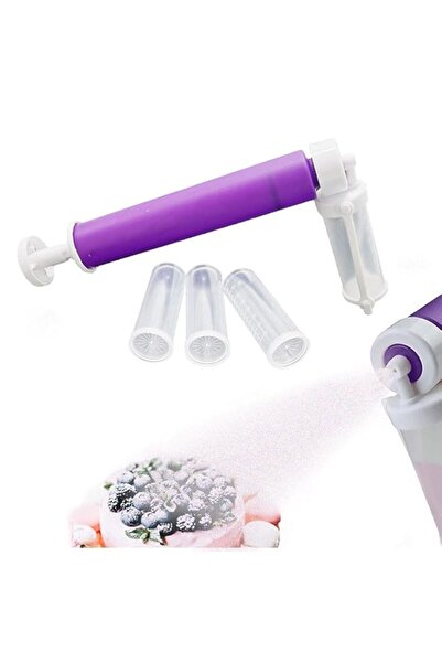 Generic ELECDON Manual Airbrush for Decorating Cakes,DIY Baking Tools with 4p...