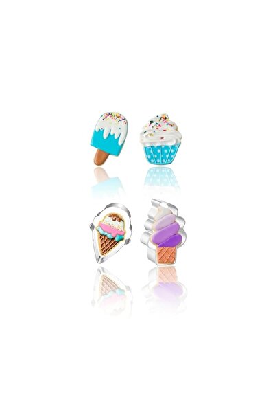 Generic Sweet seven Summer Cookie Cutter Set - 4 PCS, 3'' to 4'' Sizes, Creat...