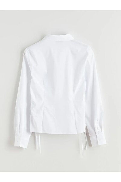 LC Waikiki Γυναικείο πουκάμισο με λεπτομέρεια με κορδόνια