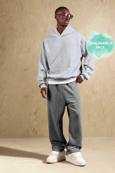 BSBSPOR Φαρδιά εφαρμογή; Μπορεί να είναι με πόδια τύπου jogger, ή με φαρδιά ίσια πόδια, με ελαστικό εσωτερικό άκρο, για άνδρες και γυναίκες