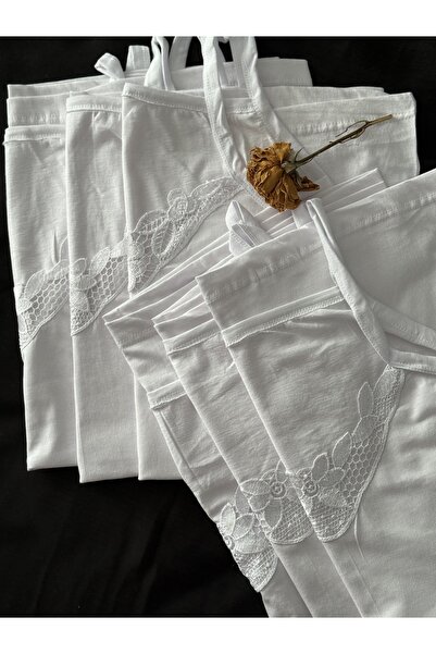 Myquality 6 Piece Women's Tank Top with Lace and Straps