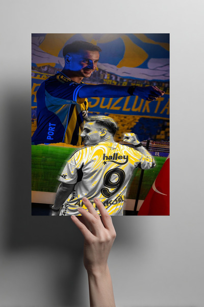 Genel Markalar Kerem Aktürkoğlu Metal Poster - Dekoratif Duvar Tablosu