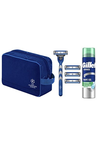 Gillette Champions League Special Edition gift set for men