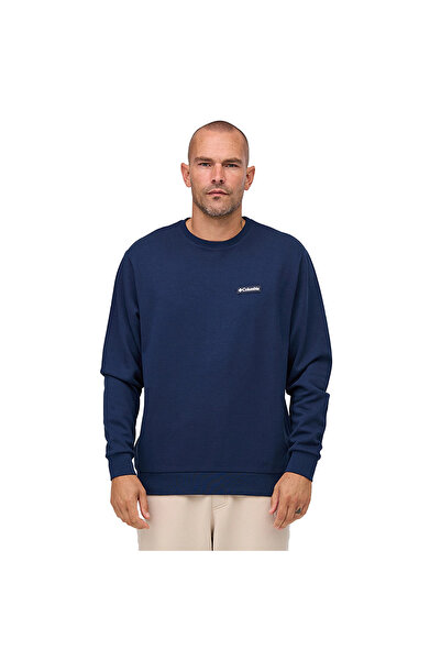 Columbia Csc Gem Crewneck Men's Navy Blue Outdoor Sweatshirt Cs0382-466