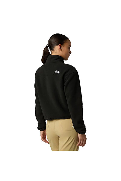 THE NORTH FACE Glacier Fleece 1/2 Zip Short Women's Black Outdoor Fleece Nf0A8D2Cjk31
