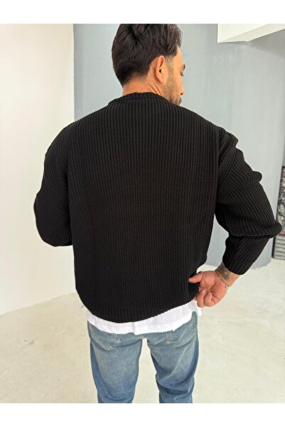 Combineman35 Men's Casual Basic Knit Sweater