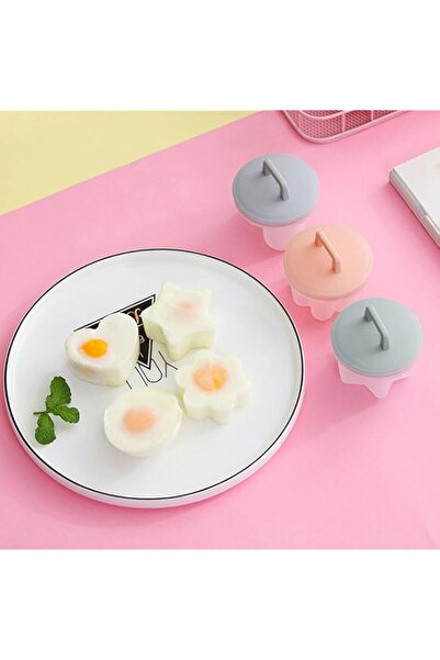 Generic 4 Pack Cute Egg Molds for Boiling, Cartoon Rice Mold & Egg Shaper for...