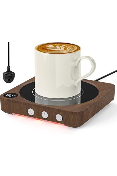 LBMT Coffee Cup Warmer, Thermostatic Mug Warmer for Office, 3 Heat Settings, 4 Hour Auto Shut Off, E