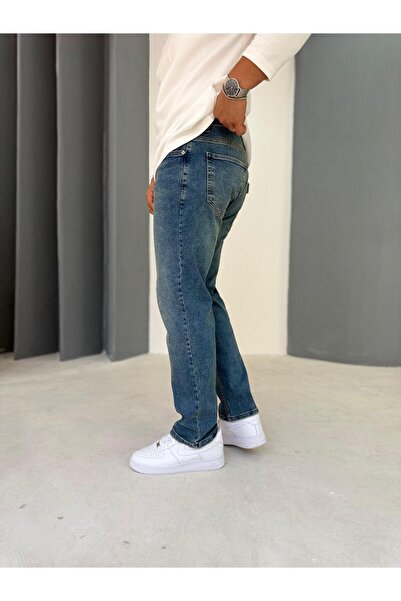 Combineman35 Men's Regular Fit Lycra Jean Pants