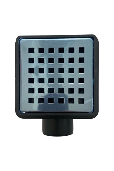 irişka yer süzgeçi krom kapak 50x50 çıkışlı