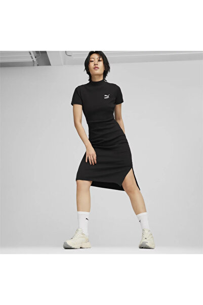 Puma Κλασικό γυναικείο φόρεμα με ριμπ ύφανση