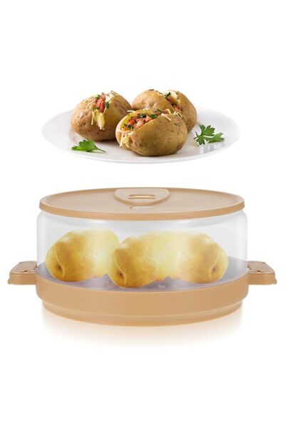 Generic BPA-Free Microwave Baked Potato Cooker | Quick & Easy Twice Baked Pot...