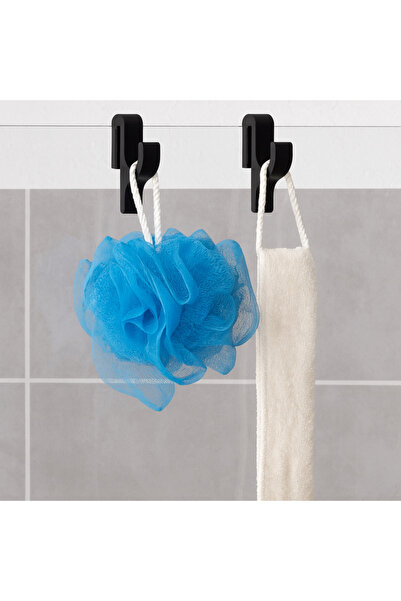 Sekovlog59 Cama Geçmeli Duşakabin Askısı 2 Adet (Cam İçin Uyumludur)