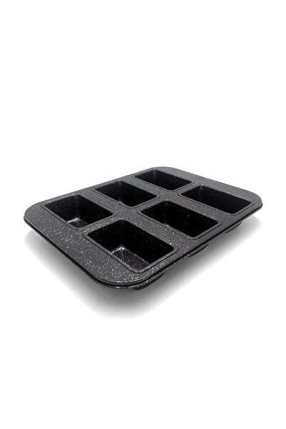 Generic Prestige Granite Stone 6 Cup Mini Loaf Pan | Non-Stick Bakeware for M...