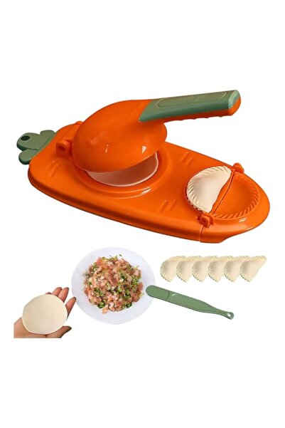 Generic Gulf Goods® 2 in 1 Dumpling Maker, Manual Dumpling Maker Mould With F...