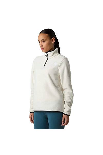 THE NORTH FACE Γυναικείο φλις Glacier Fleece 1/4 Zip Λευκό Outdoor Polar NF0A8D2JQLI1