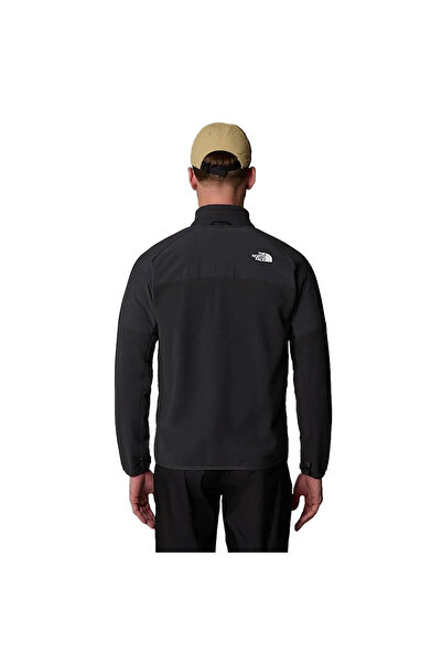 THE NORTH FACE Glacier Heavyweight Full-Zip Erkek Gri Outdoor Polar NF0A89JGU8M1
