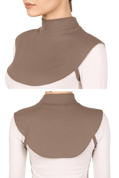 hijabchi Πολυτελές Μαντήλι Ντελικάτο - Ζιμολογικό Κολάρο - Ζιμολογικό Κολάρο από Βισκόζη - Βιζόν