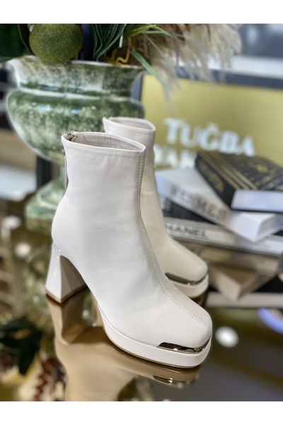 Guja İthal Kalın Topuklu Bot