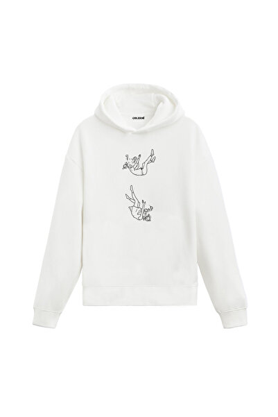 Colermi هوديي بقلنسوة بتصميم شخصيات إنسانية كونية مطبوعة فنياً للجنسين