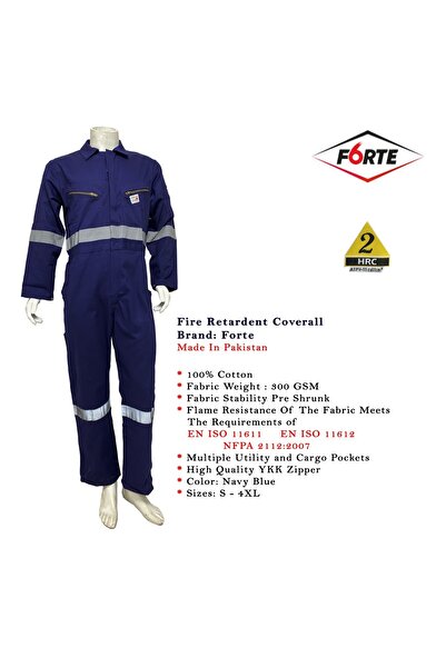 FORTE Fire-resistant overalls | 2 HRC ATPV-11 cal/cm²