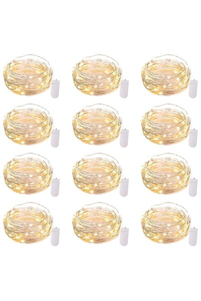 Generic Brand 12 Pack Fairy Lights Battery Operated String Lights, 7ft 20LED ...