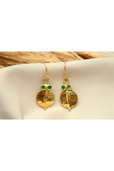 alpsilverart El İşi Şık Ve Zarif Gümüş Küpe |Otantik Kadın Takı 925 Ayar