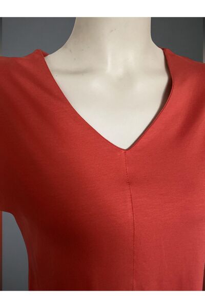 YUKEY GİYİM V-Neck Blouse