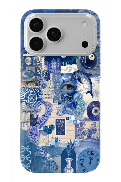 Elorakılıf Iphone 17 Pro Uyumlu Baskılı Yumuşak Silikon Şeffaf Telefon Kılıfı