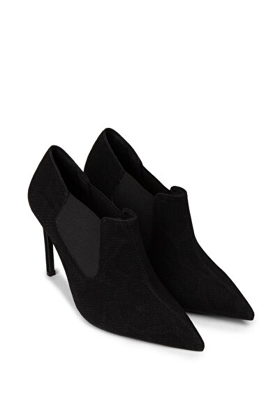 Deery Kadın Siyah İnce Topuklu Bot