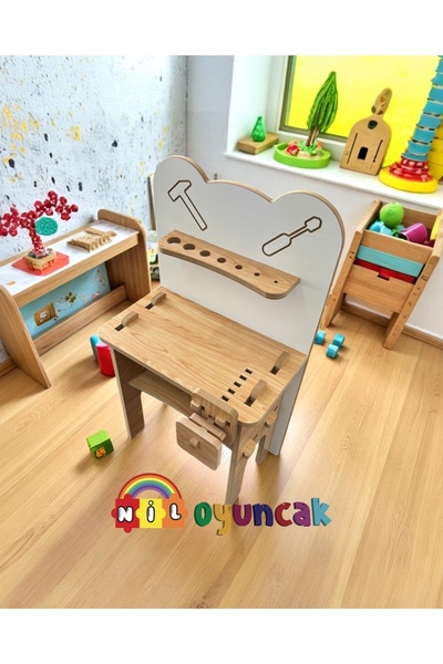 niloyuncak Ahşap Tamir Köşesi (tamir seti hediyeli)