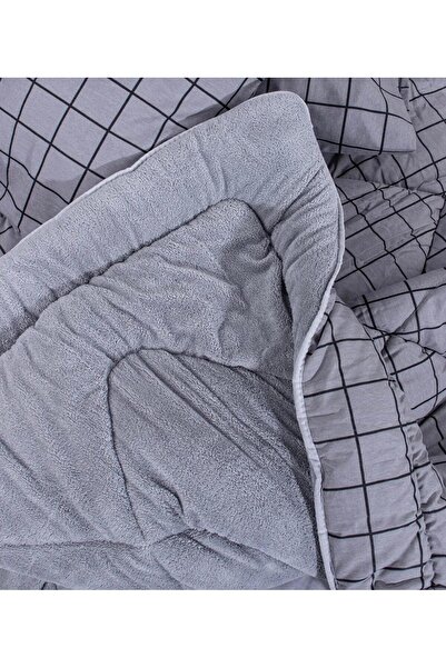 Eyüpoğlu Single Luxury Wellsoft Quilt Double-Sided Quilt 155 X 215 + Pillowcase