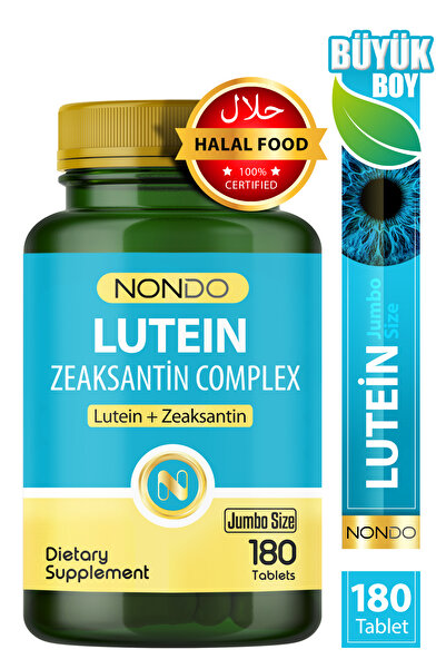 Lutein Zeaksantin Complex 180 Tablet Jumbo Size ( C Vitamini, Çinko, Selenyum, Astaksantin)