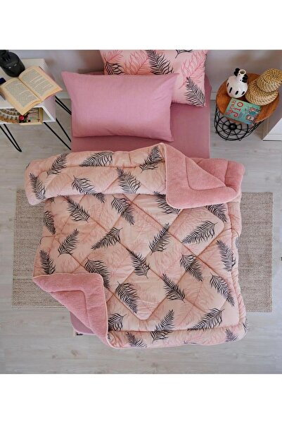 Eyüpoğlu Single Luxury Wellsoft Double-Sided Silicone Quilt 155 X 215 + 1 Pillowcase