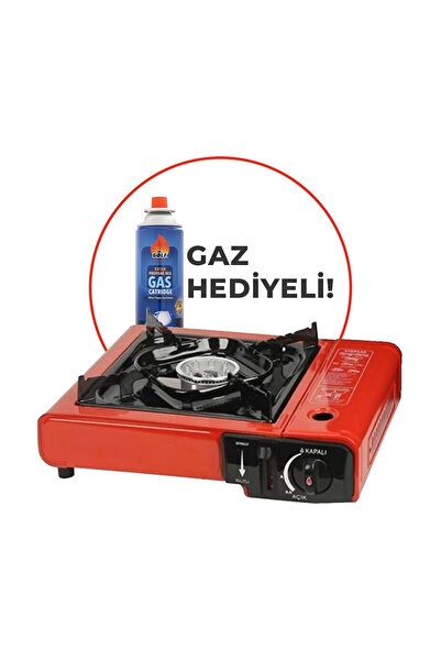 Onetick Fischer Tekli Portatif Çantalı Kamp Ocağı Stop Emniyetli