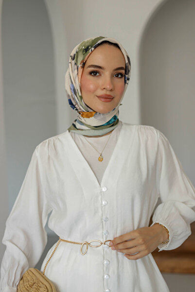 MOONSC V-Necklace Front Brit Detailled Tesstur Shirt Modal