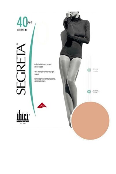 SEGRETA Prestige Light 40 Külotlu Dinlendirici Çorap - İnce Şeffaf Destek Çorabı