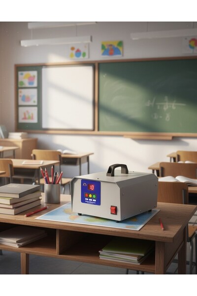 Genozon Ozon Cihazı 1000mg/H Koku Giderici Hava Ozon Makinesi, Sebze Meyve Temizleme Cihazı Ozon Jeneratörü