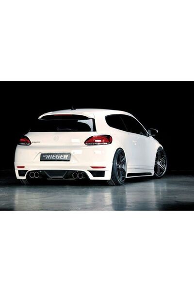 Drs Tuning Volkswagen Scirocco Uyumlu Makyajsız Rieger Arka Ek (Plastik)